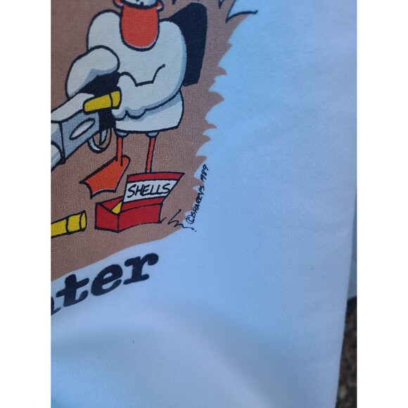 Vintage Mr Hunter Cartoon Crewneck Sweatshirt 80s - Picture 6 of 11